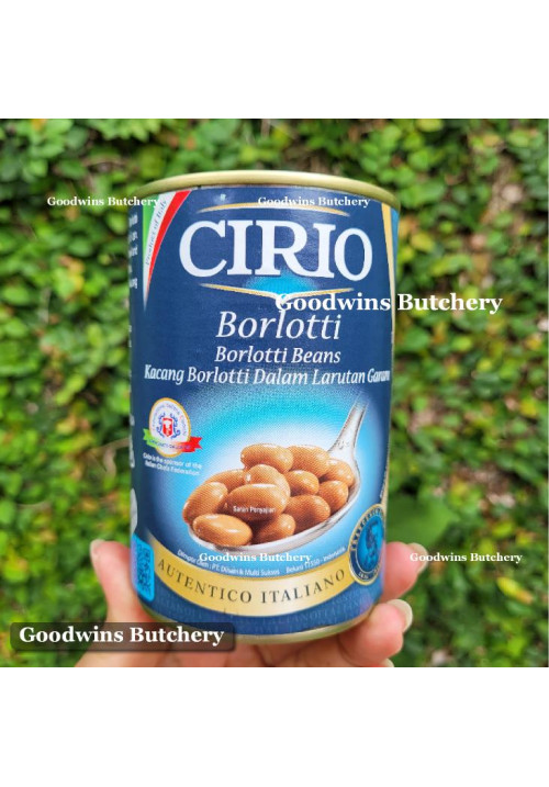 Bean peas BORLOTTI BEANS Cirio Italy 410g